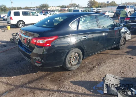 2016 Nissan Sentra Fe+ S/S/Sl/Sr/Sv z USA, uszkodzony, nr VIN 3N1AB7AP9GY247796